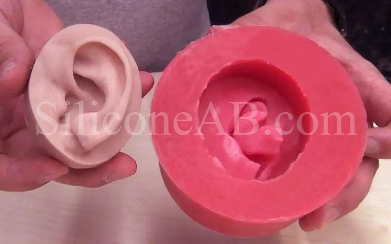 silicone ear prosthesis