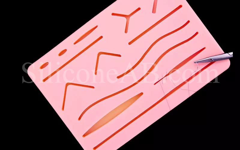 Módulo de Práctica de Suturas de Silicona