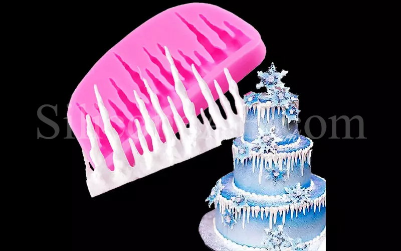 cake decorating ice cone silicone mold