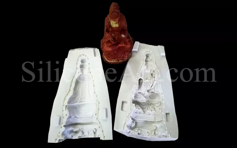 仏像用シリコンモールド