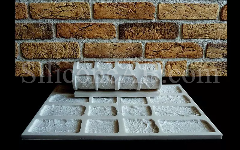 cultural brick silicone mold