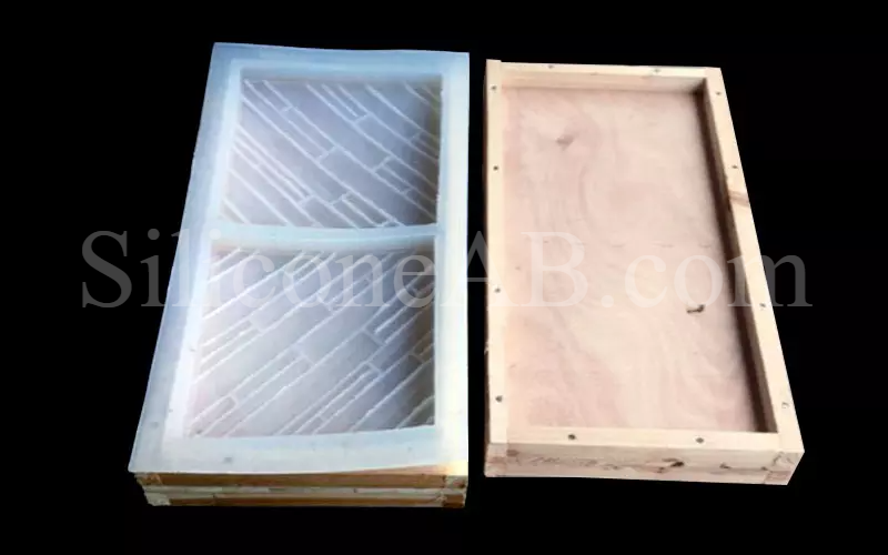 artificial cultural brick silicone rubber mould