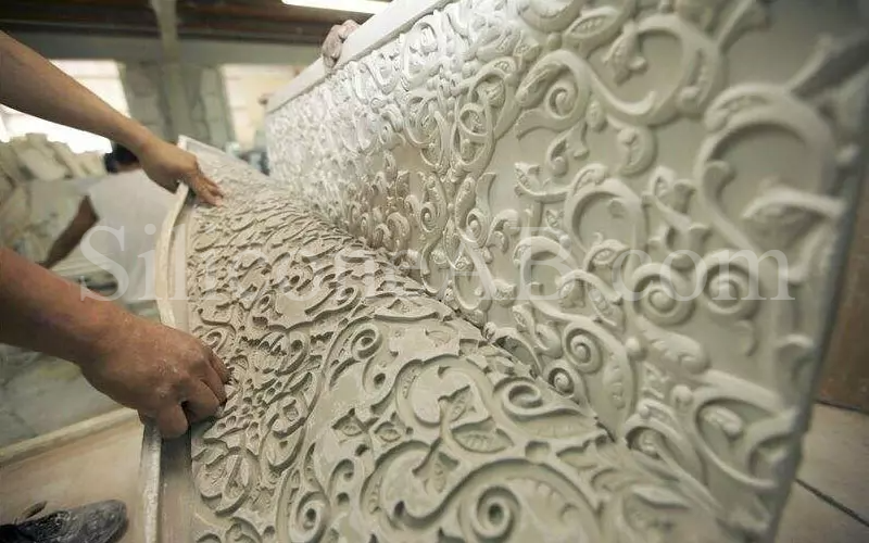 decorative wall silicone mould
