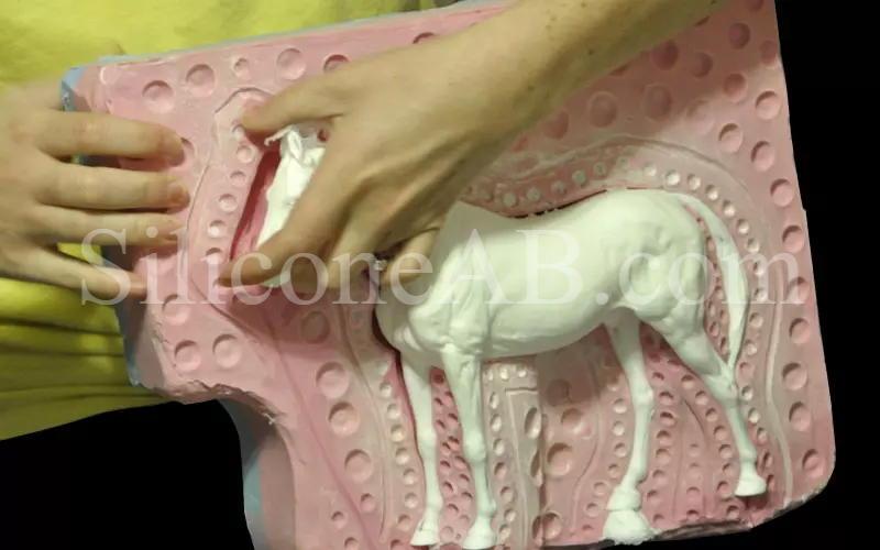 馬のクラフト用シリコンモールド