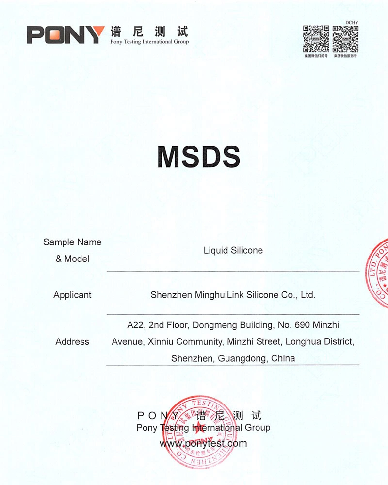 Silicone Rubber MSDS