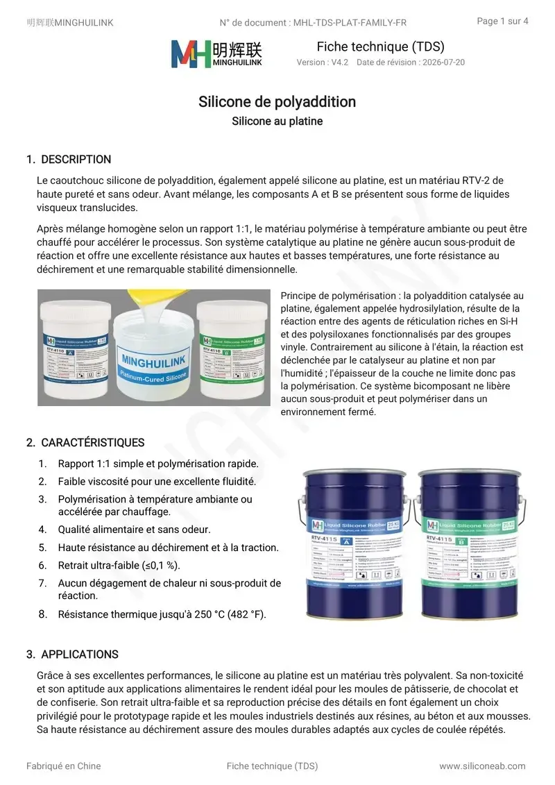 TDS Silicone Polyaddition