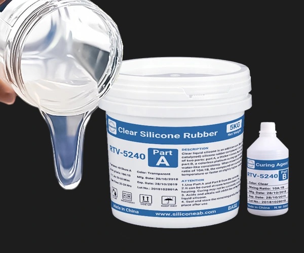 clear liquid silicone