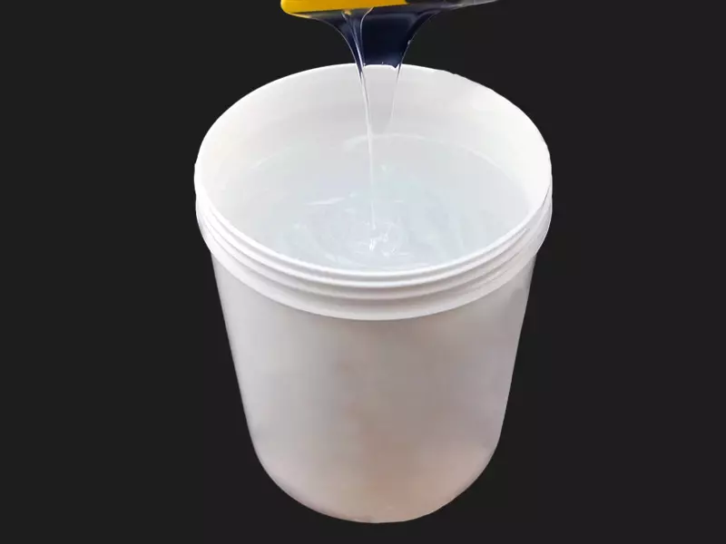 silicona liquida transparente