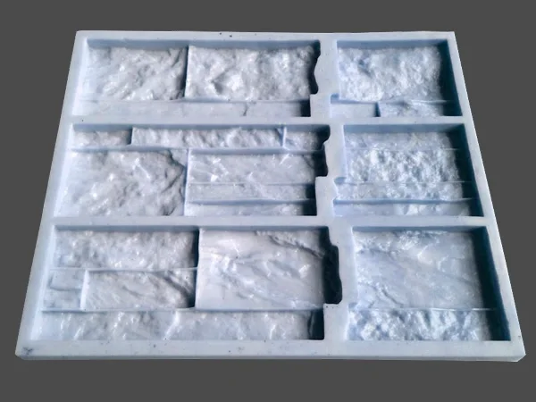 molde de silicona para hormigón