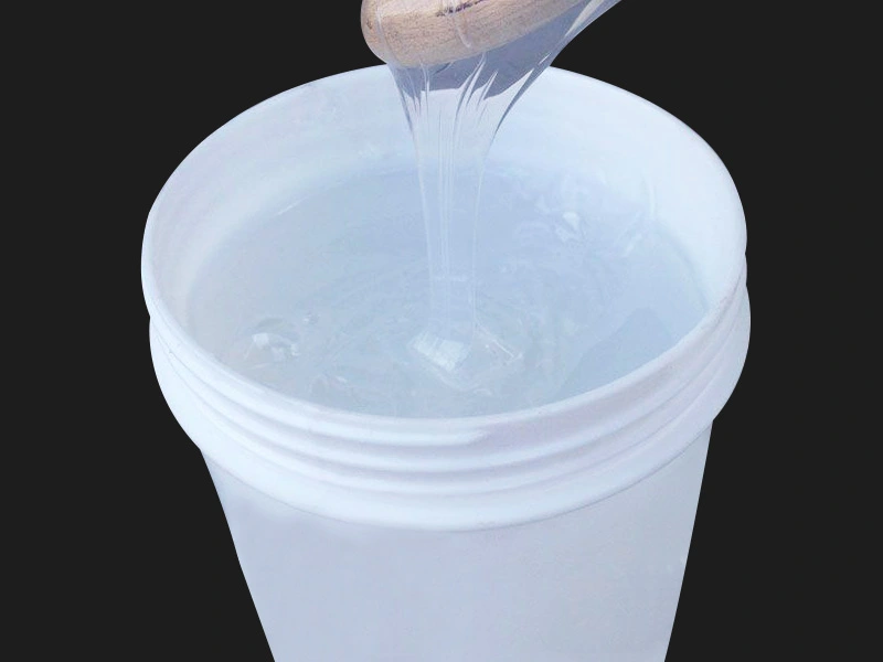 silicona líquida transparente de alta dureza
