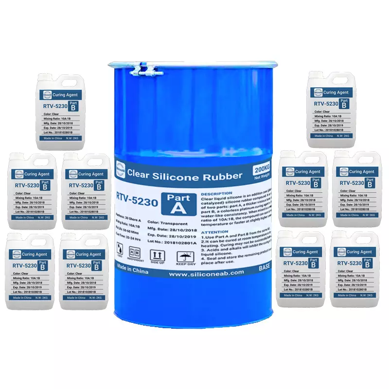 RTV-5230 silicona transparente