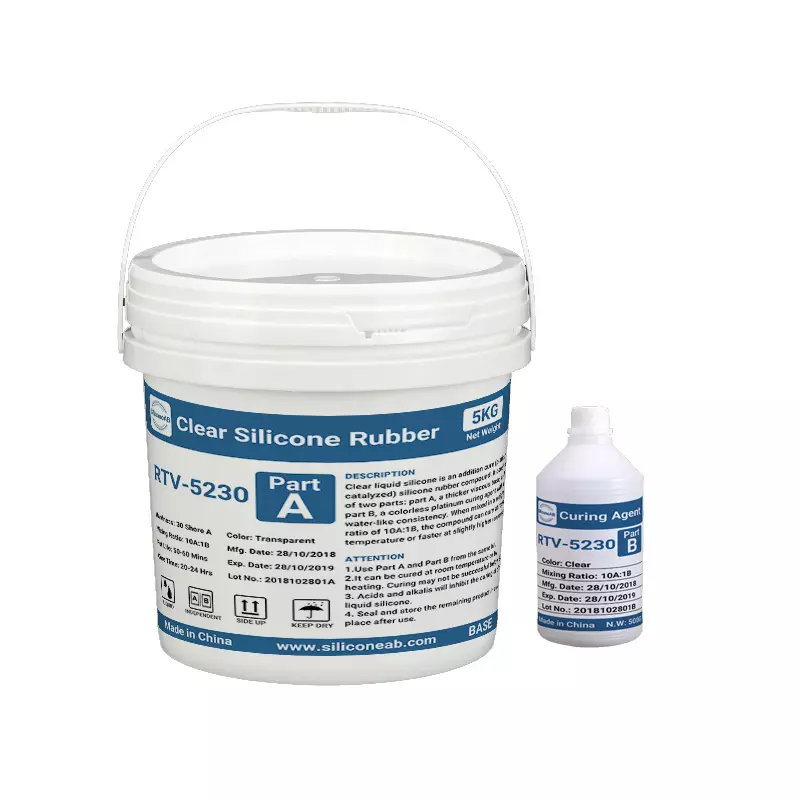 RTV-5230 silicona transparente