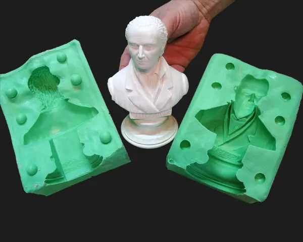 plaster statue mold