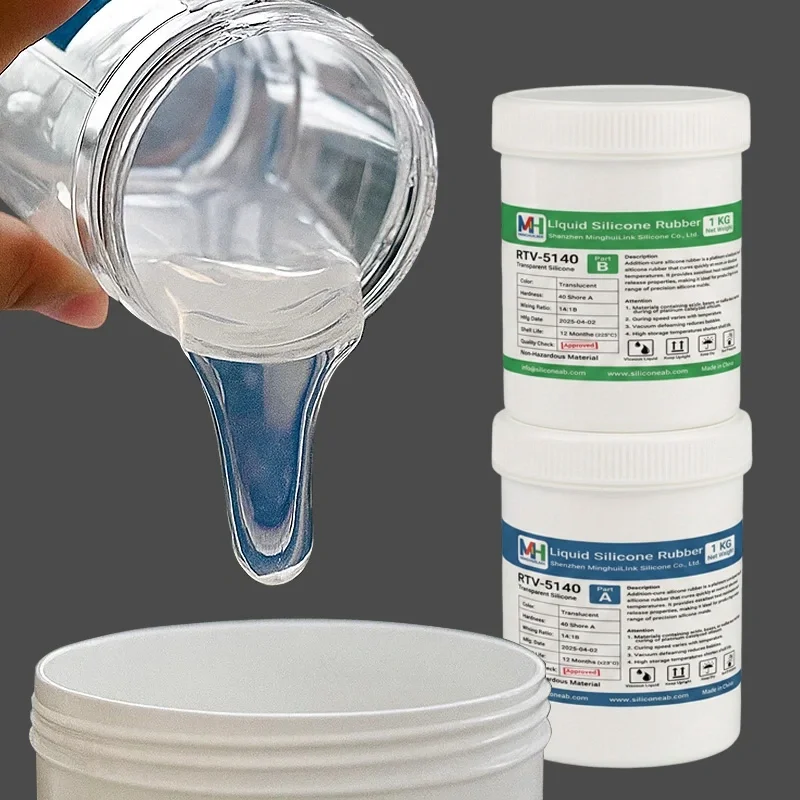 silicone lỏng trong suốt rtv-2