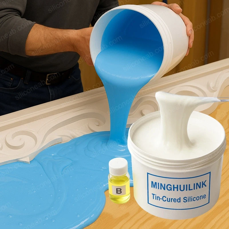 alçı için kondensasyon tipi silikon