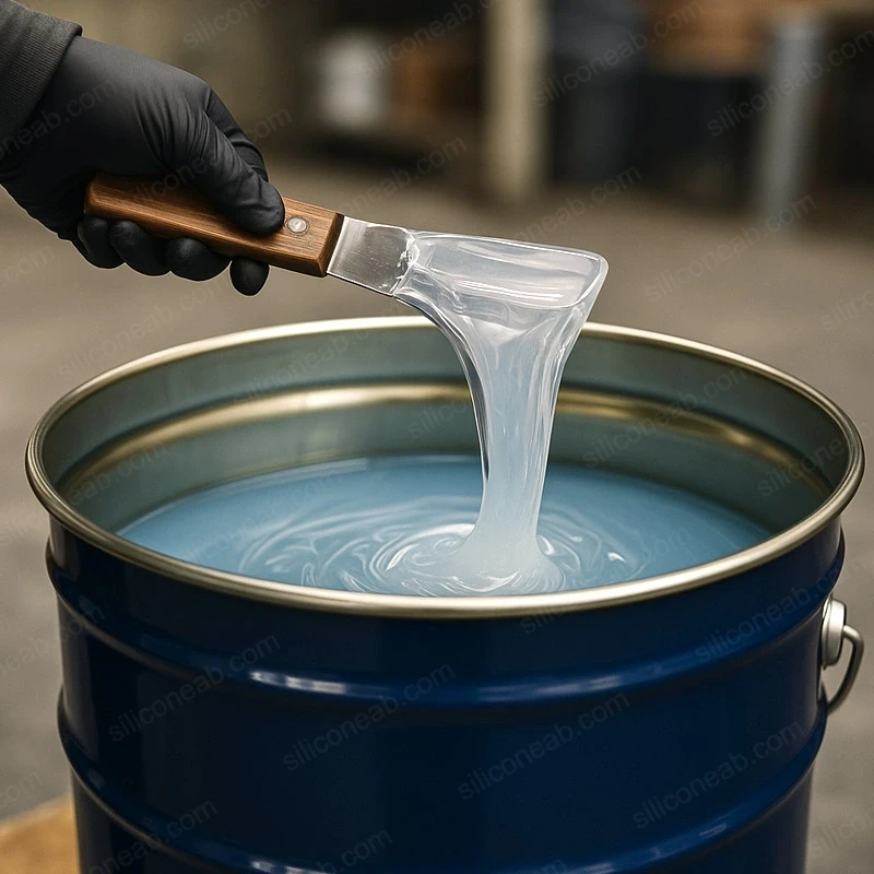 şeffaf sıvı silikon