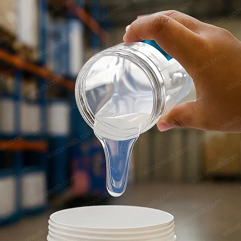 투명한 액체 실리콘