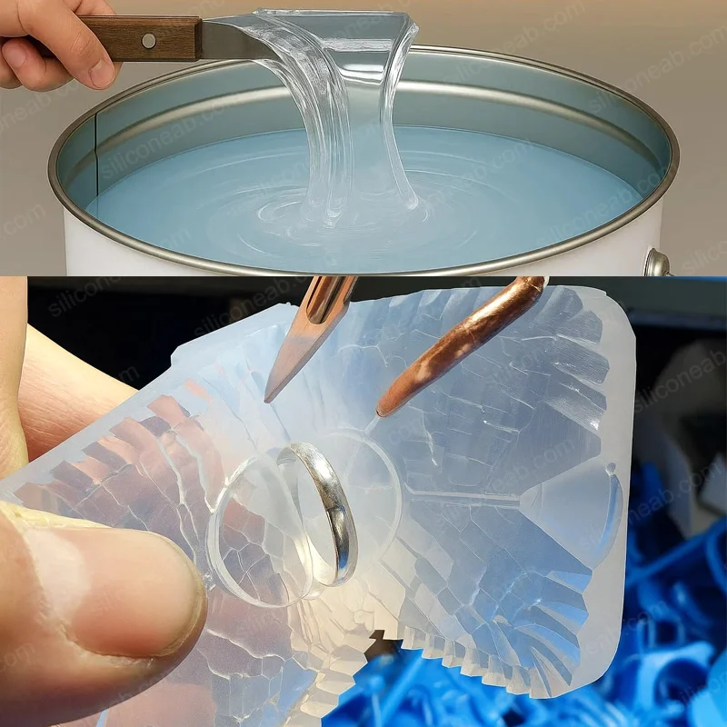 주얼리 몰드 용 투명한 액체 실리콘