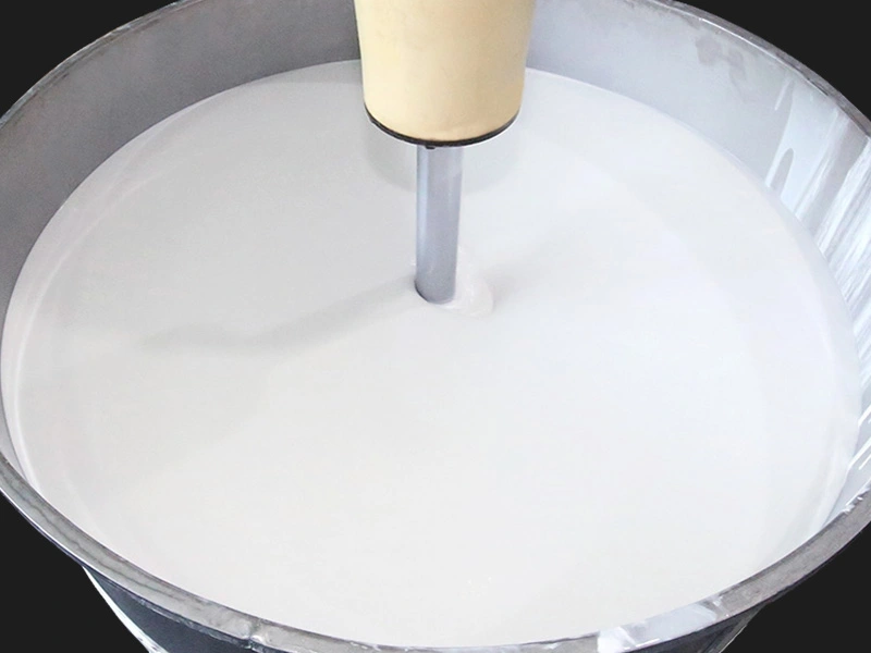 white condensation cure liquid silicone