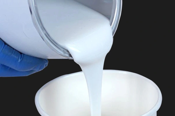 white liquid silicone rubber