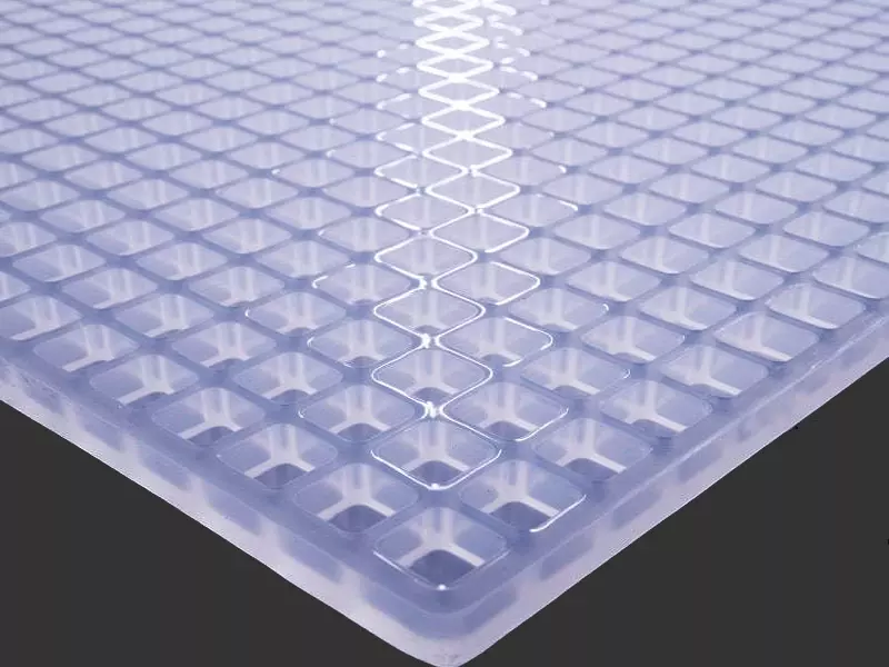 molde de silicona transparente