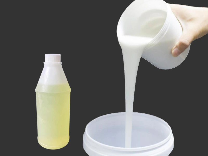 silicone and curing agent