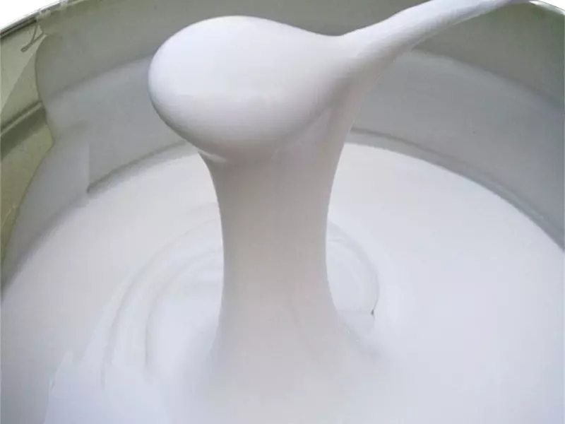 silicona líquida blanca