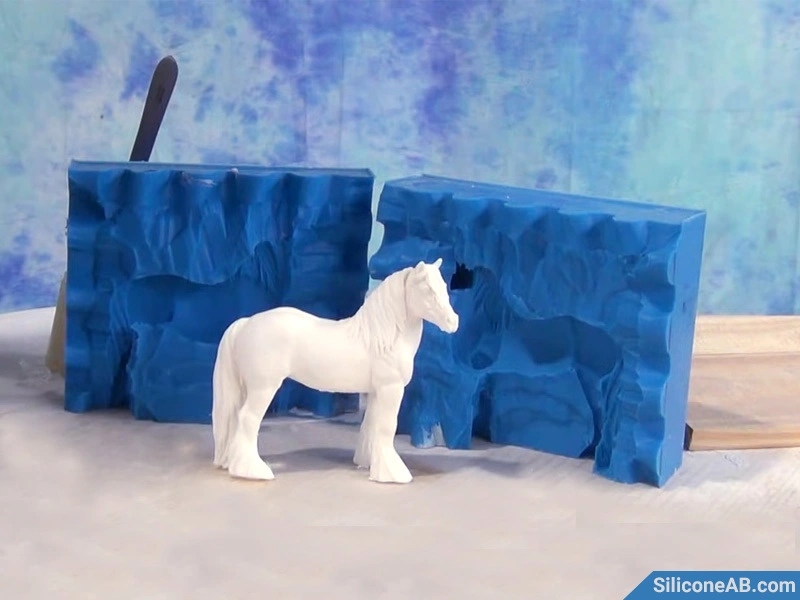 How to Create a Silicone Mold and Cast a Resin Horse Model