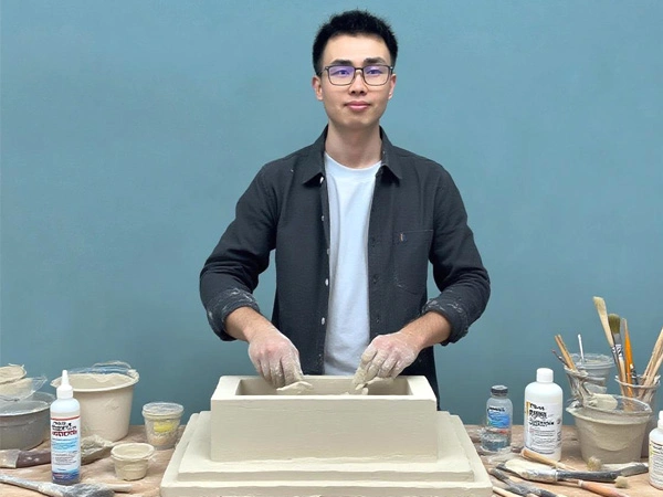 Aaron Lin làm khuôn silicone