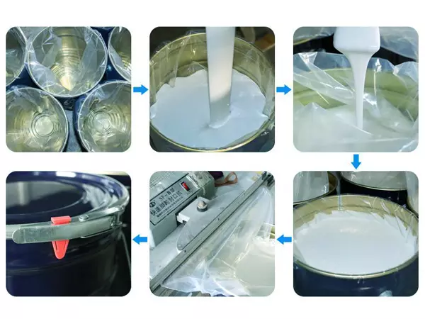 liquid silicone packaging