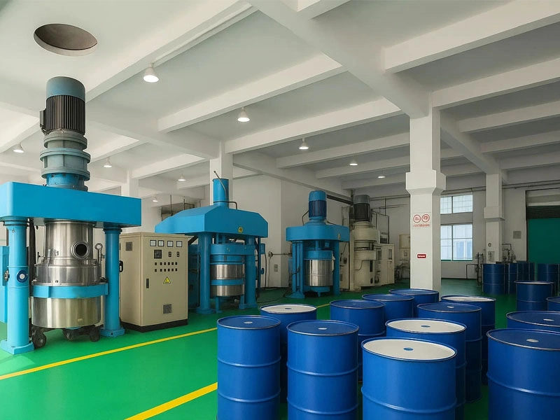 Sıvı Silikon Üretim Atölyesi