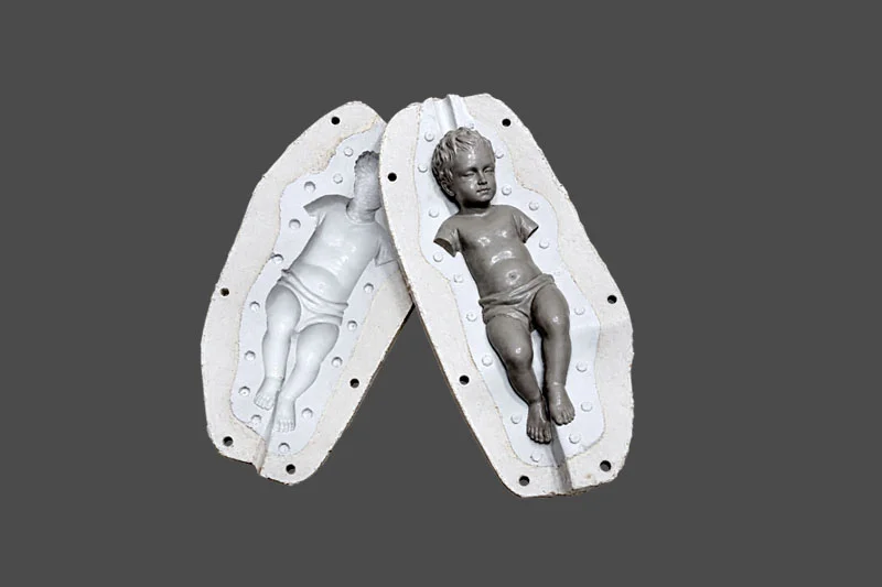 Silikonform für Figuren und Statuetten