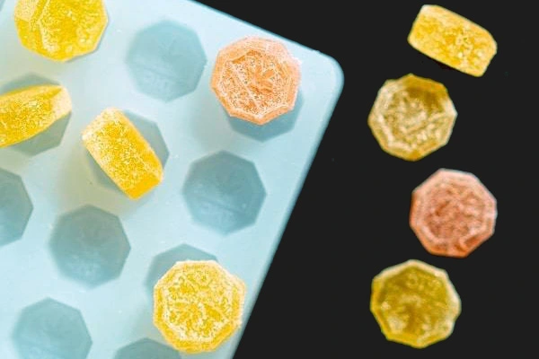 molde de silicona para caramelos duros