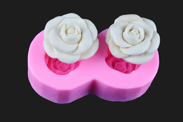 molde de silicona para capullo de flor
