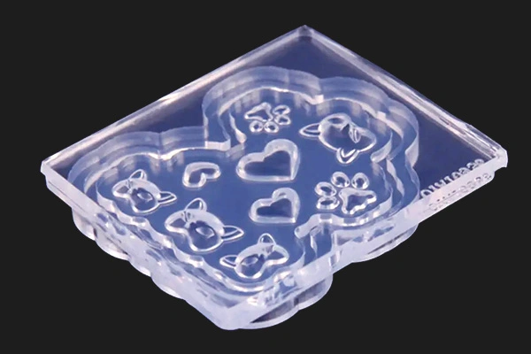 molde de silicona para arte de uñas