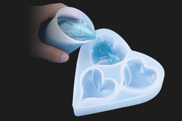 molde de silicona para resina