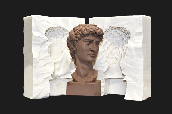 molde de silicona para estatuas