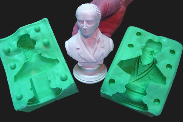 molde de silicona para estatuas