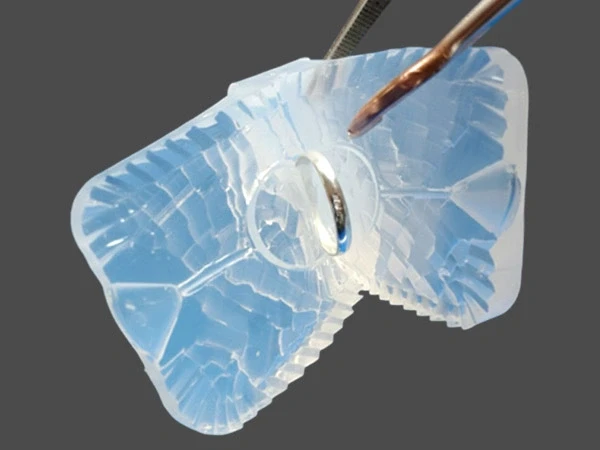 moule en silicone transparent pour bijoux