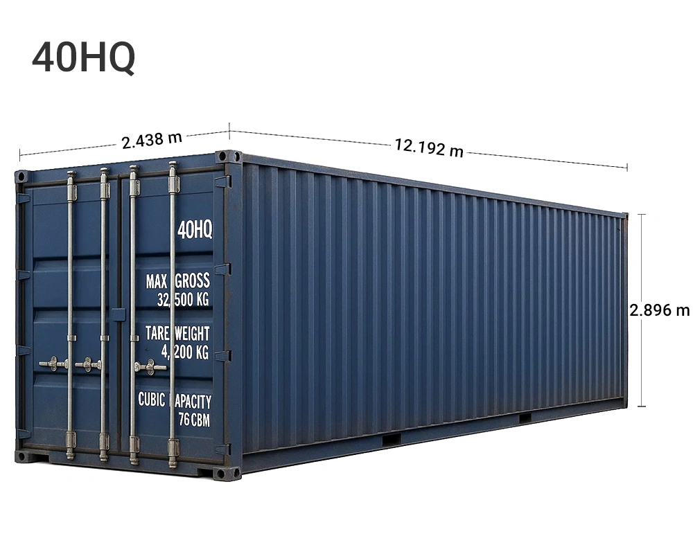 40HQ container