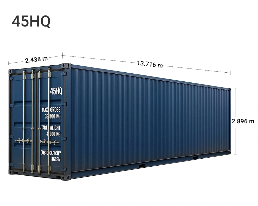 45HQ container