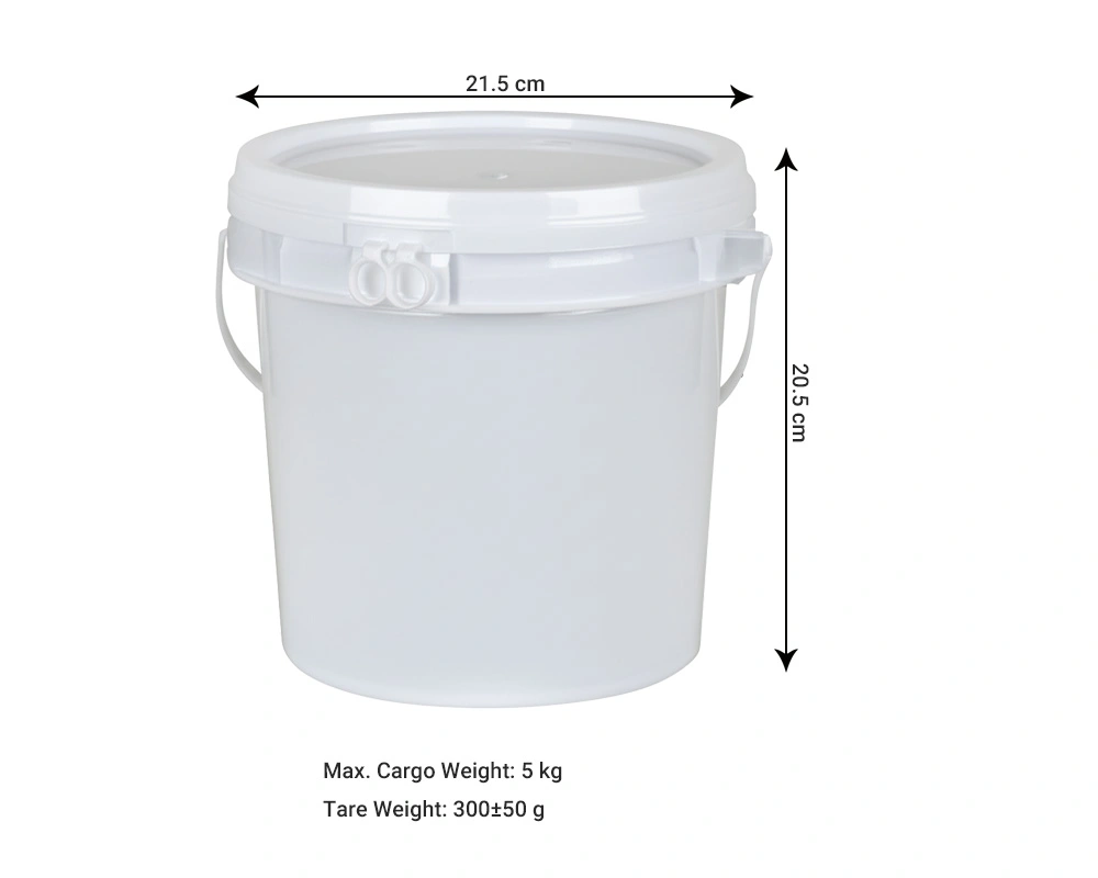 5KG Plastic Barrel
