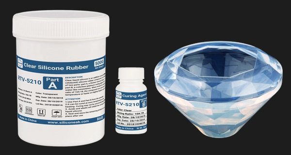 clear silicone rubber