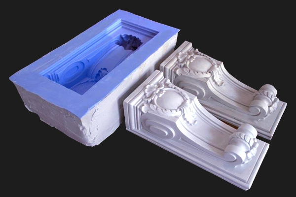 molde de silicona para ménsula