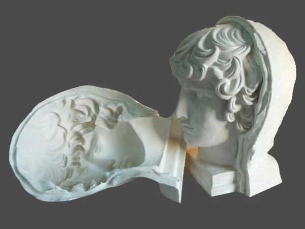 moule en silicone pour statue