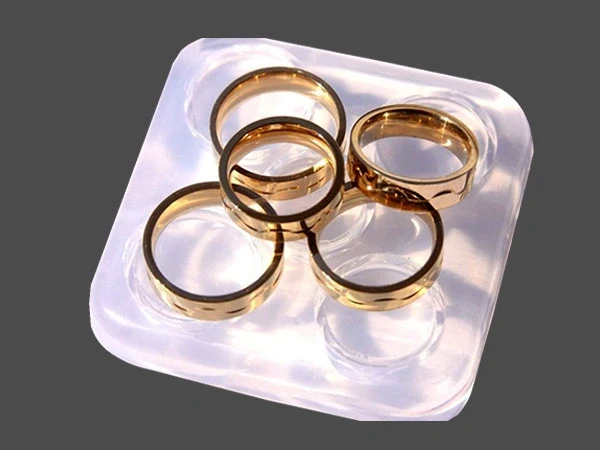 moule en silicone transparent pour bague